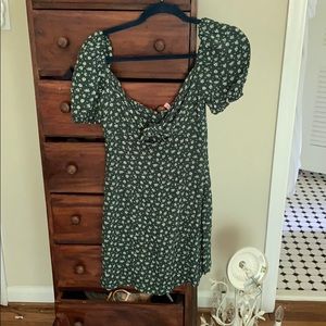 Blue life mini dress